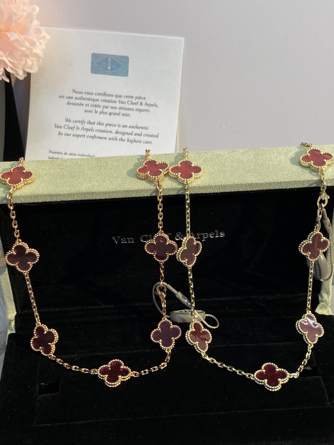 Van Cleef & Arpels Alhambra Necklace